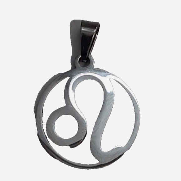 Leo Zodiac Sign Pendant Necklace - Picture 1 of 3